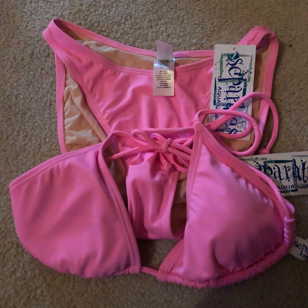 Pink bikini